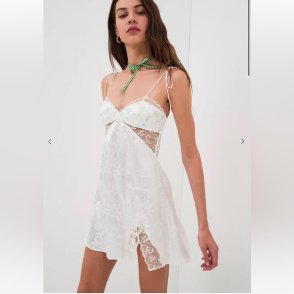 For Love & Lemons Baby’s Breath Slip Dress - Picture 2 of 4